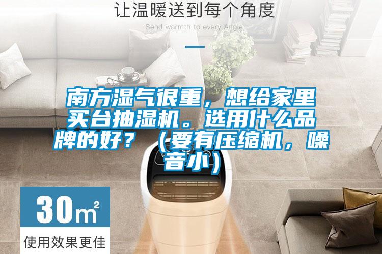 南方濕氣很重，想給家里買臺(tái)抽濕機(jī)。選用什么品牌的好？（要有壓縮機(jī)，噪音小）