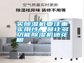 常見(jiàn)問(wèn)題買(mǎi)除濕機(jī)要注重實(shí)用性，莫讓多功能除濕機(jī)迷花眼