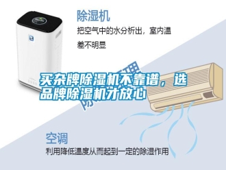 常見問題買雜牌除濕機不靠譜，選品牌除濕機才放心